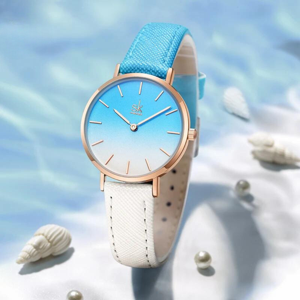 Relógio Mar Azul Quartz